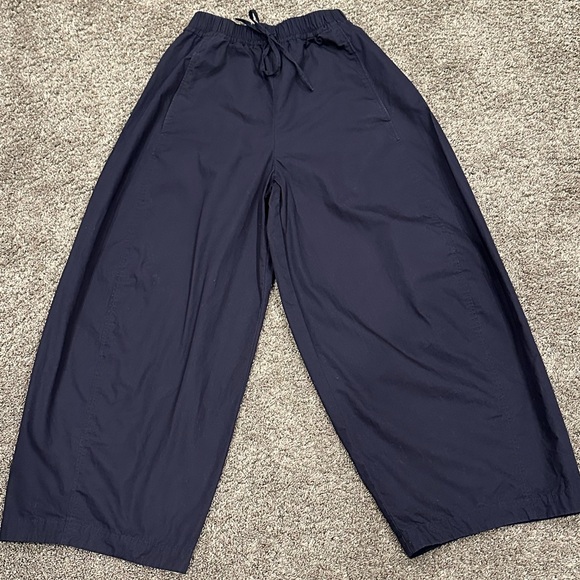 COS Pants - COS Barrel Drawstring Dark Navy sz 2